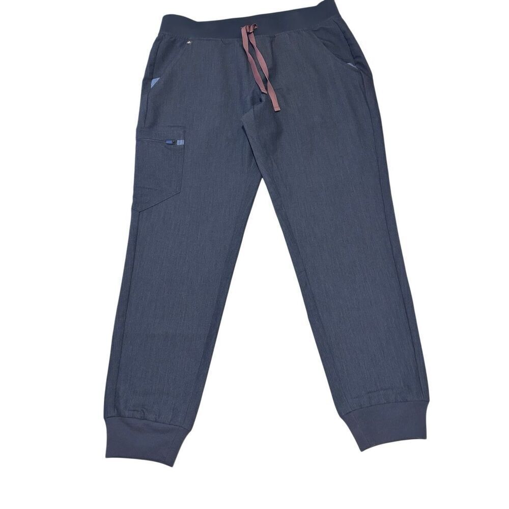 FIGS Technical Collection Gray Drawstring Scrub Pants Sz. M| Clinical Lab Unisex